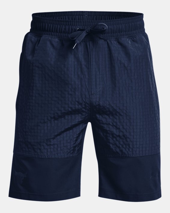 Men's Project Rock Unstoppable Shorts, Blue, pdpMainDesktop image number 4